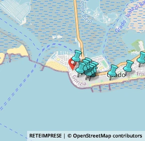 Mappa Via Michelangelo Buonarroti, 34073 Grado GO, Italia (0.65091)