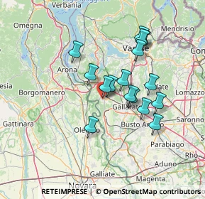 Mappa Via Morgampo, 21019 Somma Lombardo VA, Italia (11.74188)