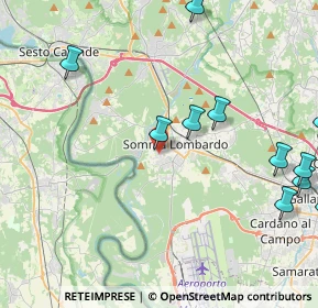 Mappa Via Morgampo, 21019 Somma Lombardo VA, Italia (5.42273)