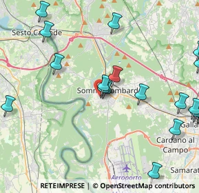 Mappa Via Morgampo, 21019 Somma Lombardo VA, Italia (5.465)