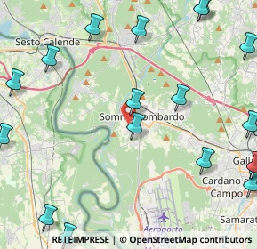 Mappa Via Morgampo, 21019 Somma Lombardo VA, Italia (6.4245)