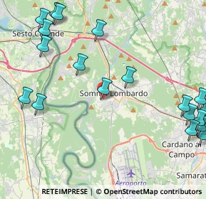 Mappa Via Morgampo, 21019 Somma Lombardo VA, Italia (5.894)