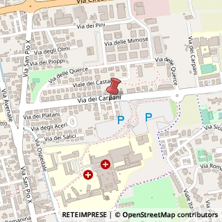 Mappa Via dei Carpani, 16, 31033 Castelfranco Veneto, Treviso (Veneto)
