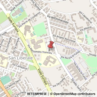 Mappa Via Alessandro Tronconi,  10, 31100 Treviso, Treviso (Veneto)