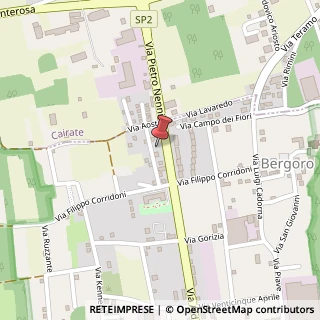Mappa Via Baracca Francesco, 10, 21054 Fagnano Olona, Varese (Lombardia)