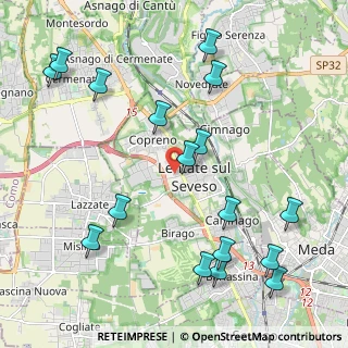 Mappa Via Privata Ugo Foscolo, 20823 Lentate sul Seveso MB, Italia (2.49706)