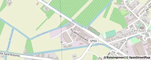 Mappa Zenson di Piave