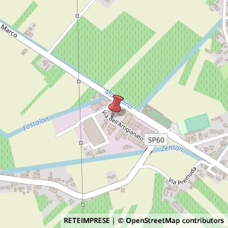 Mappa Via dell'Artigianato, 7, 31050 Zenson di Piave, Treviso (Veneto)