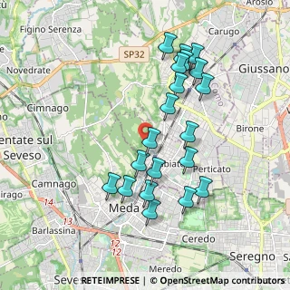 Mappa Via San Martino della Battaglia, 22060 Cabiate CO, Italia (1.8255)