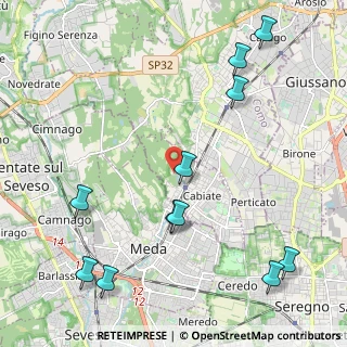 Mappa Via San Martino della Battaglia, 22060 Cabiate CO, Italia (2.67)