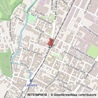 Mappa Via Santa Caterina, 2, 22060 Cabiate, Como (Lombardia)