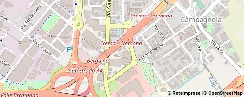 Mappa Bergamo