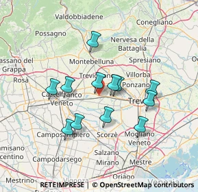 Mappa Via Marco Pasato, 31050 Vedelago TV, Italia (11.775)