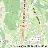 Kaart Cureggio