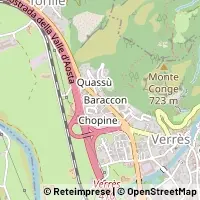 Map Verrès