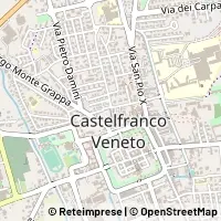 Map Castelfranco Veneto