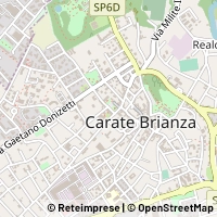 지도 Carate Brianza