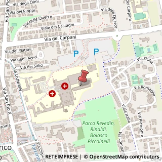 Mappa Via dei Carpani, 16/Z, 31033 Castelfranco Veneto, Treviso (Veneto)