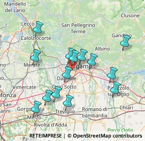 Mappa SP 152, 24048 Treviolo BG (14.20357)