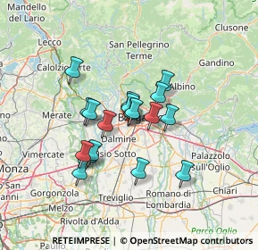 Mappa SP 152, 24048 Treviolo BG (9.88889)