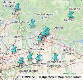 Mappa SP 152, 24048 Treviolo BG (15.30167)