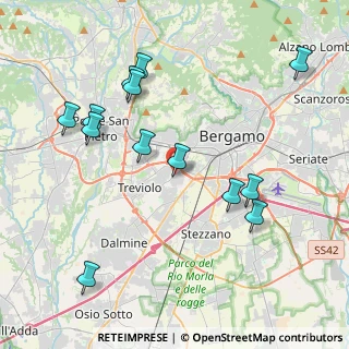 Mappa SP 152, 24048 Treviolo BG (4.36)