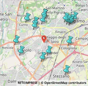 Mappa SP 152, 24048 Treviolo BG (2.25118)