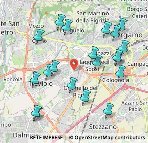 Mappa SP 152, 24048 Treviolo BG (2.1865)