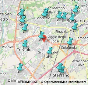 Mappa SP 152, 24048 Treviolo BG (2.41412)