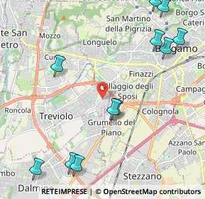 Mappa SP 152, 24048 Treviolo BG (2.74545)