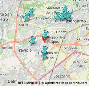 Mappa SP 152, 24048 Treviolo BG (2.01167)