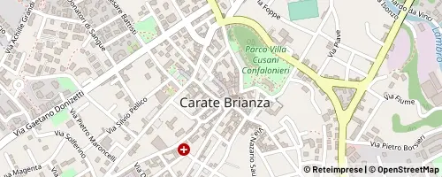 Mappa Carate Brianza