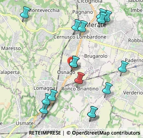 Mappa De capitani, 23871 Osnago LC, Italia (2.26438)
