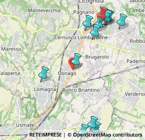 Mappa De capitani, 23871 Osnago LC, Italia (2.63769)