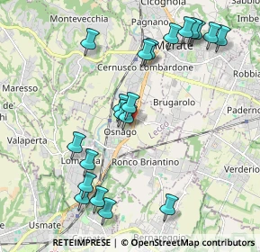 Mappa De capitani, 23871 Osnago LC, Italia (2.177)