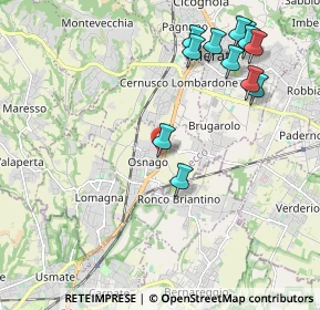 Mappa De capitani, 23871 Osnago LC, Italia (2.32083)