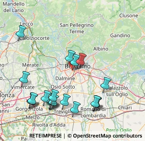 Mappa Via Campi Spini, 24127 Bergamo BG, Italia (17.7425)