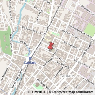 Mappa Via Enrico Toti,  3, 22060 Cabiate, Como (Lombardia)