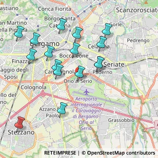Mappa Via Edmondo de Amicis, 24050 Orio al Serio BG, Italia (2.095)