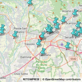 Mappa Via Fra Celestino, 20127 Bergamo BG, Italia (5.18737)