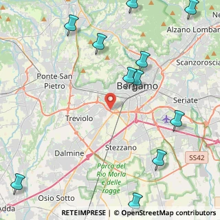 Mappa Via Fra Celestino, 20127 Bergamo BG, Italia (5.93091)