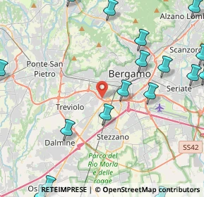 Mappa Via Fra Celestino, 20127 Bergamo BG, Italia (6.22611)