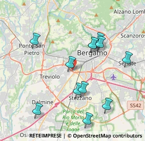 Mappa Via Fra Celestino, 20127 Bergamo BG, Italia (3.965)