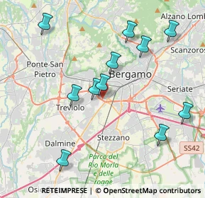 Mappa Via Fra Celestino, 20127 Bergamo BG, Italia (4.14909)