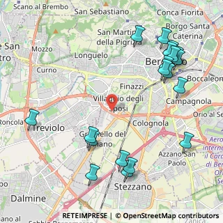 Mappa Via Fra Celestino, 20127 Bergamo BG, Italia (2.6365)