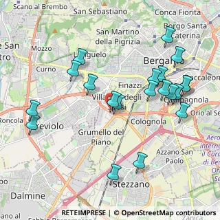 Mappa Via Fra Celestino, 20127 Bergamo BG, Italia (2.1965)