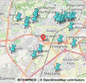 Mappa Via Fra Celestino, 20127 Bergamo BG, Italia (2.317)