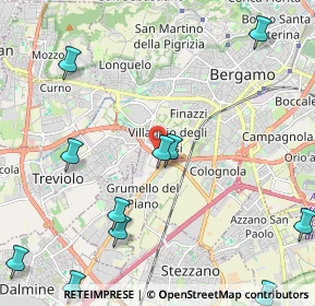 Mappa Via Fra Celestino, 20127 Bergamo BG, Italia (2.92)
