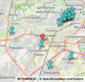 Mappa Via Fra Celestino, 20127 Bergamo BG, Italia (2.64438)