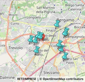 Mappa Via Fra Celestino, 20127 Bergamo BG, Italia (1.47455)